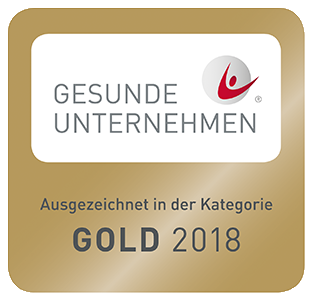 Gesunde Unternehmen Gold 2018